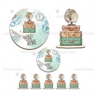 ΣΕΤ ΛΑΜΠΑΔΑΣ/ΚΟΥΤΙΟΥ/ΛΑΔΟΣΕΤ-TS146 - 8 Τεμάχια