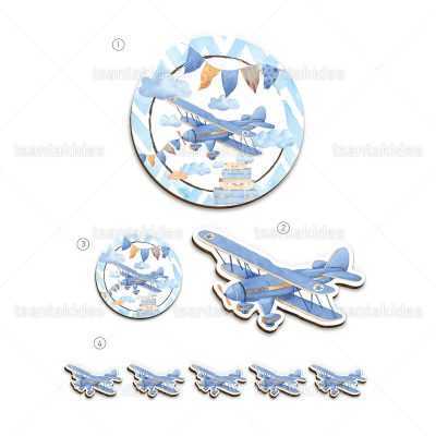 ΣΕΤ ΛΑΜΠΑΔΑΣ/ΚΟΥΤΙΟΥ/ΛΑΔΟΣΕΤ-TS244 - 8 Τεμάχια