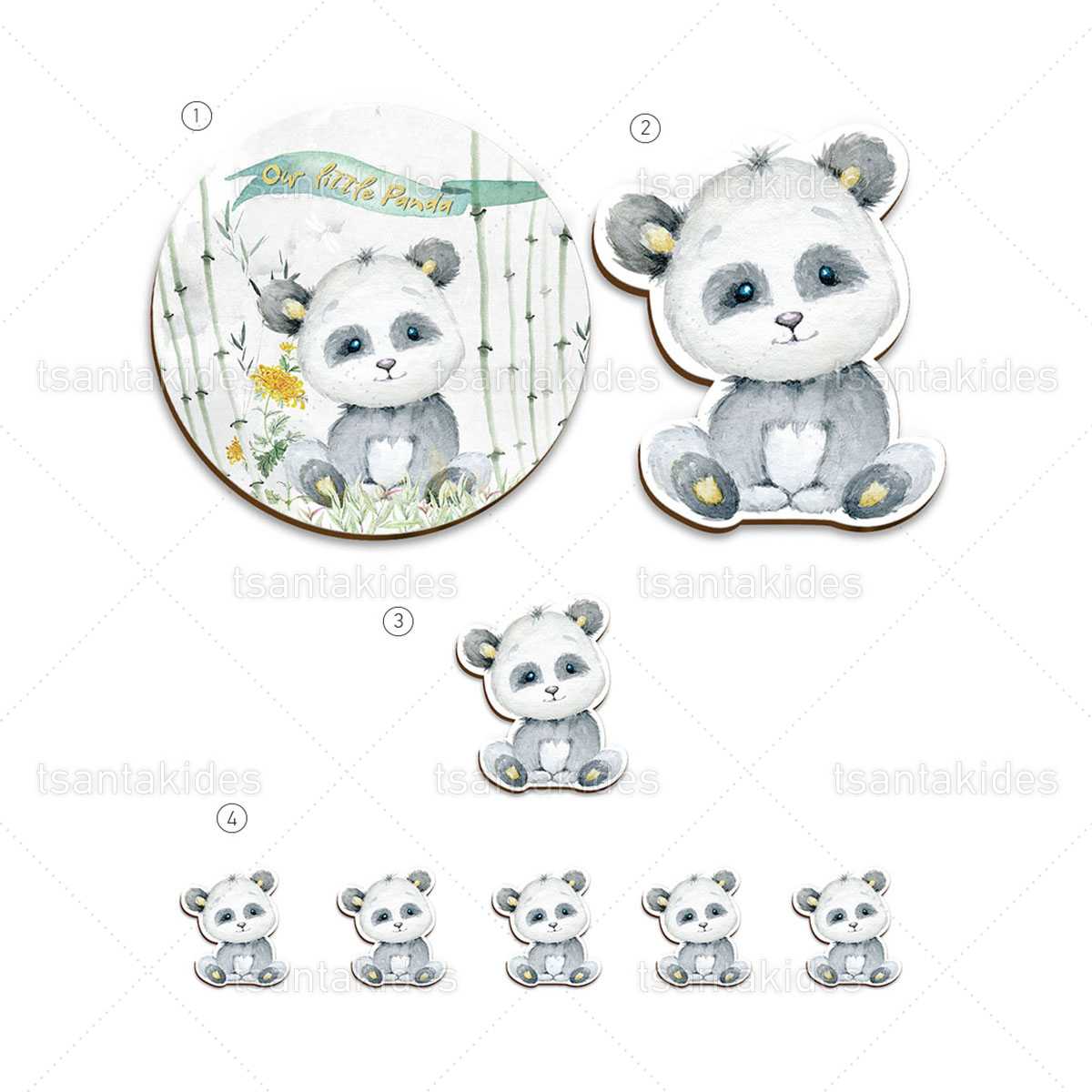 ΣΕΤ ΛΑΜΠΑΔΑΣ/ΚΟΥΤΙΟΥ/ΛΑΔΟΣΕΤ-TS260 - 8 Τεμάχια