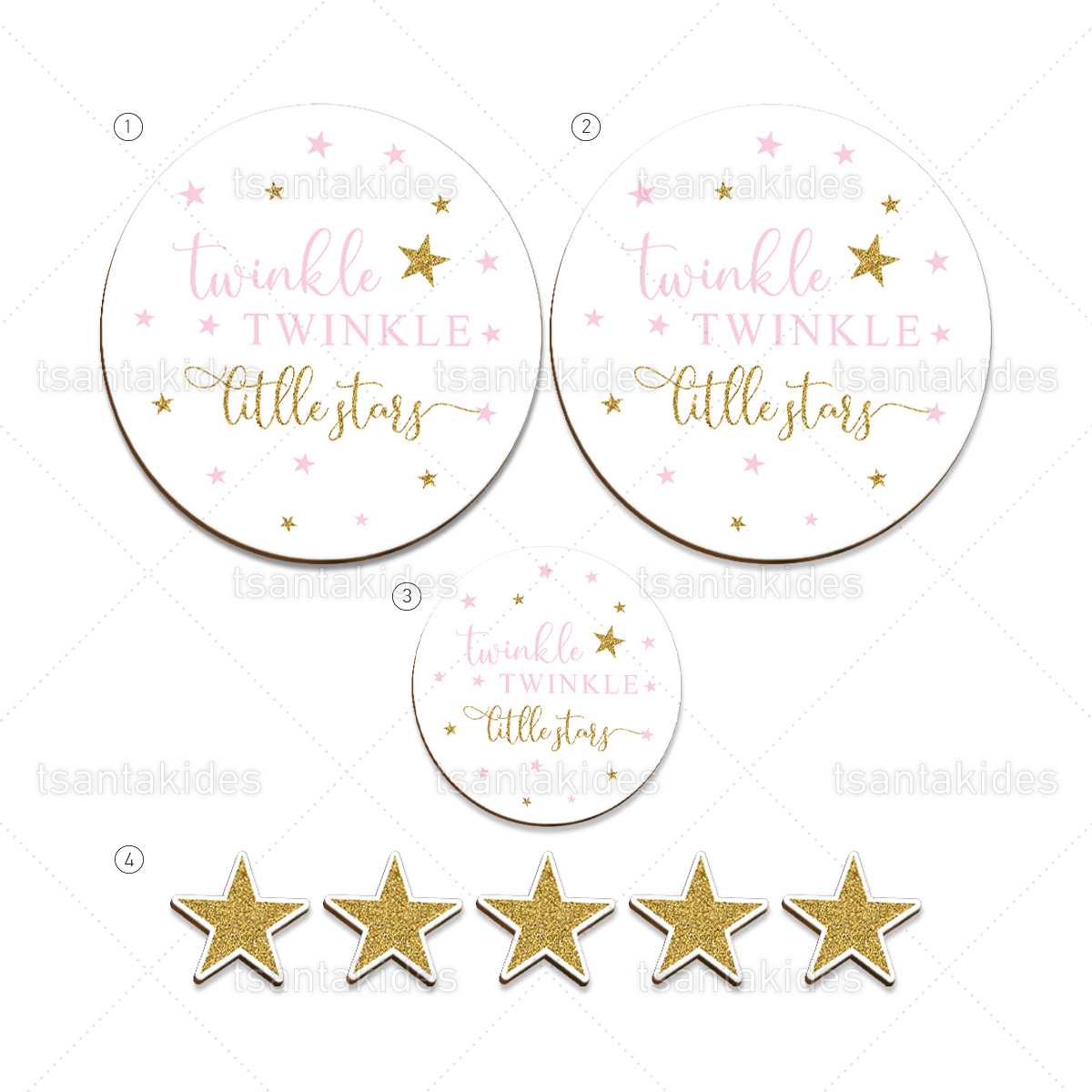 ΣΕΤ ΛΑΜΠΑΔΑΣ/ΚΟΥΤΙΟΥ/ΛΑΔΟΣΕΤ-TS286 – ΚΟΡΙΤΣΙ - 8 Τεμάχια