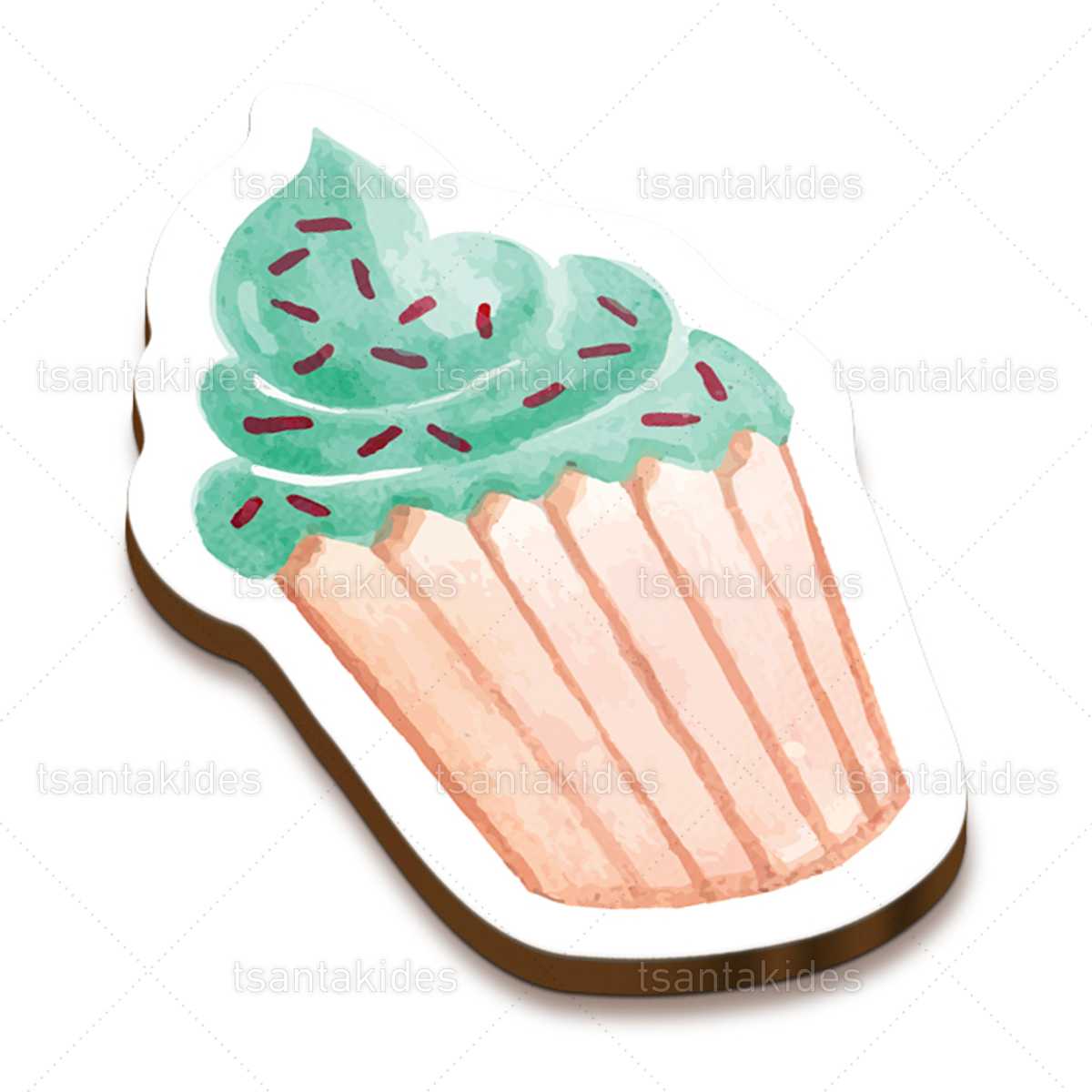 ΞΥΛΙΝΟ ΜΠΟΜΠΟΝΙΕΡΑΣ – TS107-2 CUPCAKE