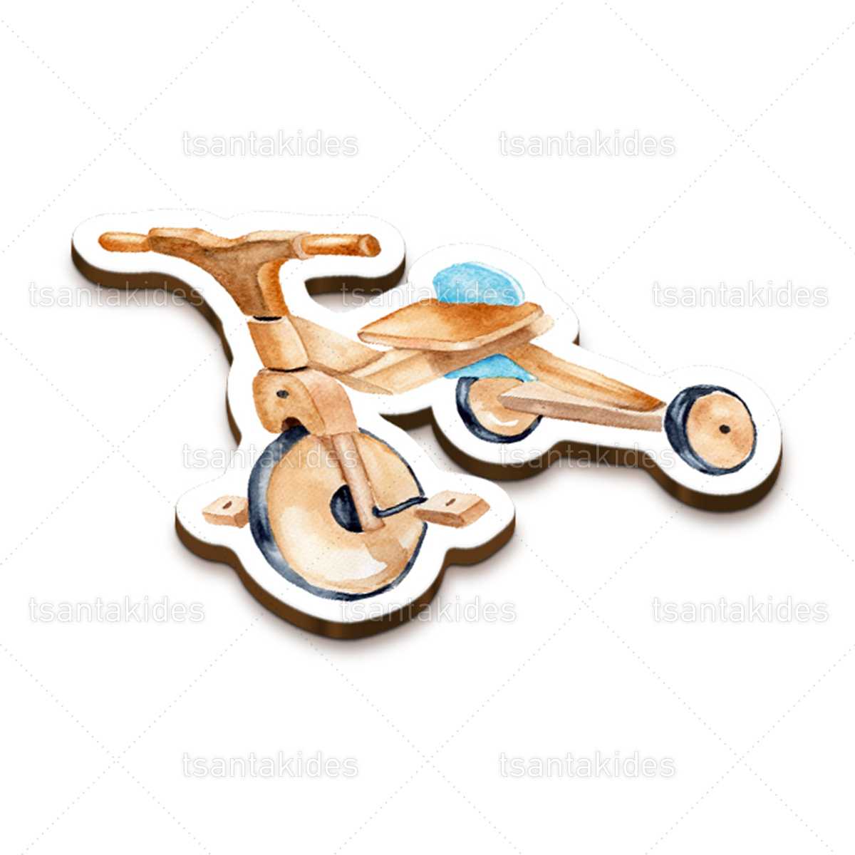 ΞΥΛΙΝΟ ΜΠΟΜΠΟΝΙΕΡΑΣ – TS195-1 ΠΟΔΗΛΑΤΑΚΙ