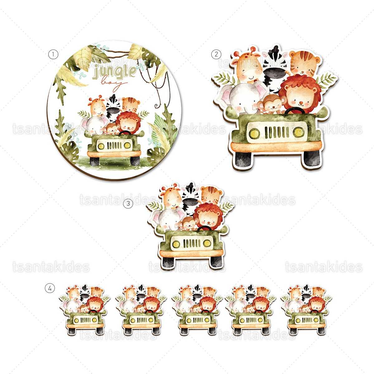 ΣΕΤ ΛΑΜΠΑΔΑΣ/ΚΟΥΤΙΟΥ/ΛΑΔΟΣΕΤ-TS422 - 8 Τεμάχια