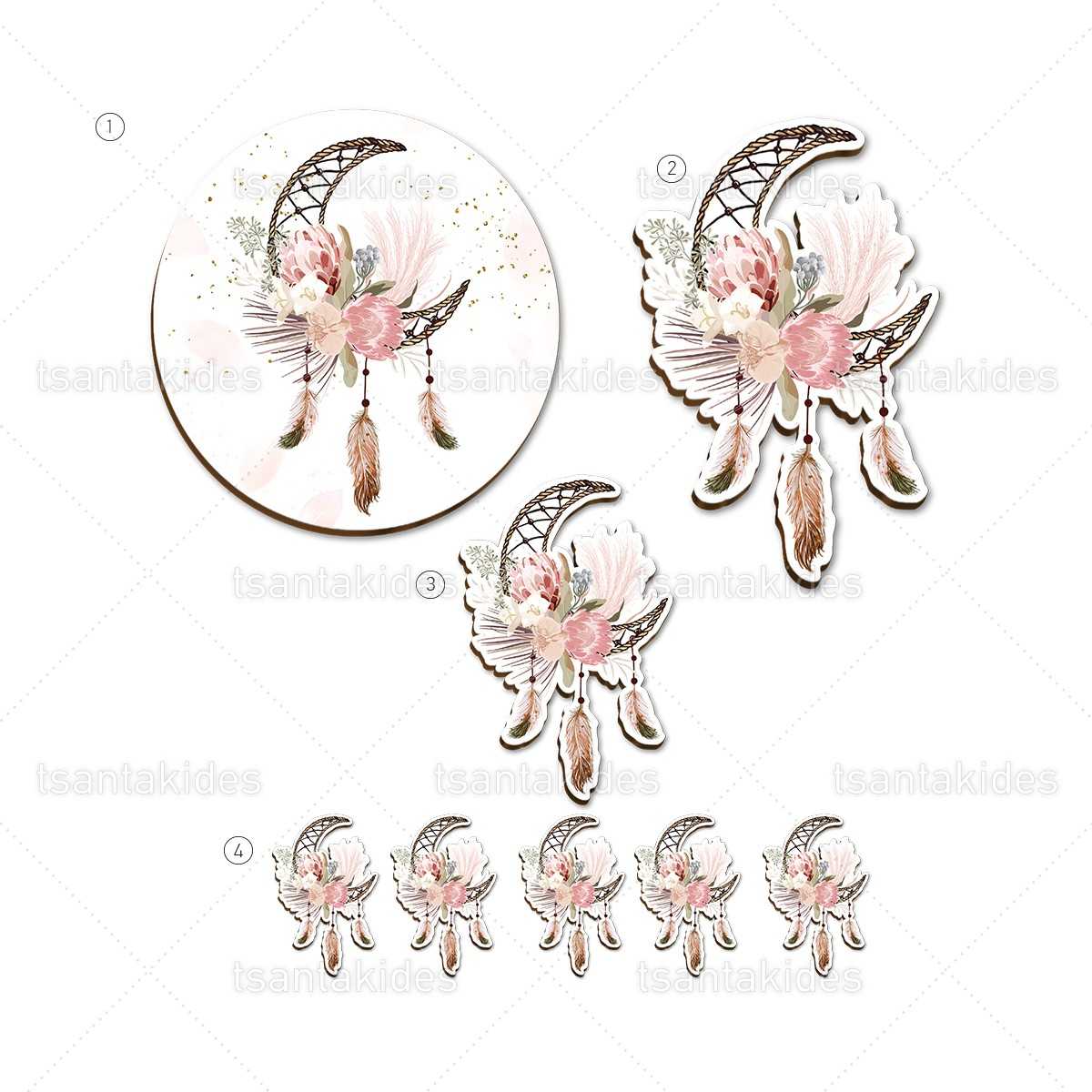 ΣΕΤ ΛΑΜΠΑΔΑΣ/ΚΟΥΤΙΟΥ/ΛΑΔΟΣΕΤ-TS436 - 8 Τεμάχια