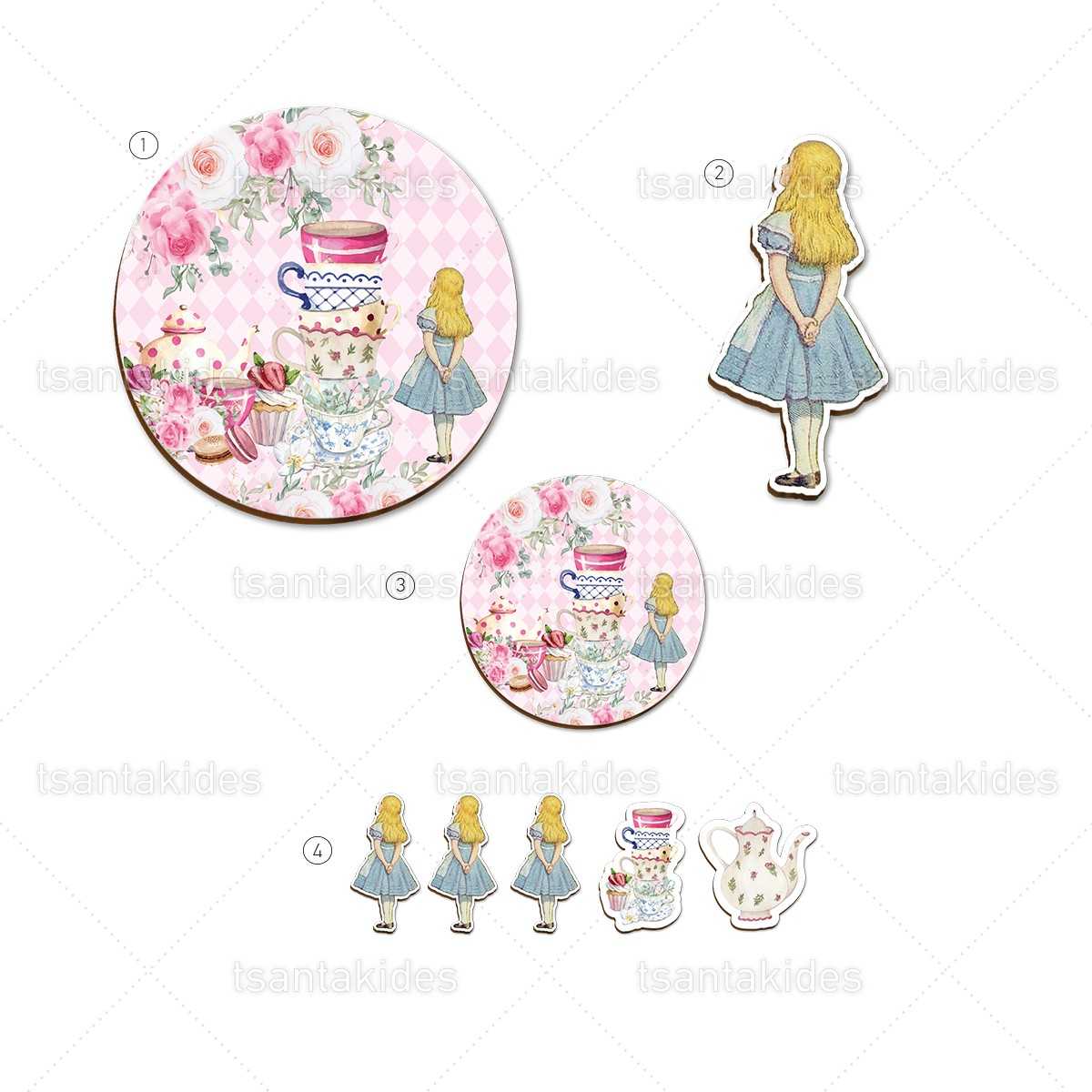 ΣΕΤ ΛΑΜΠΑΔΑΣ/ΚΟΥΤΙΟΥ/ΛΑΔΟΣΕΤ-TS438 - 8 Τεμάχια