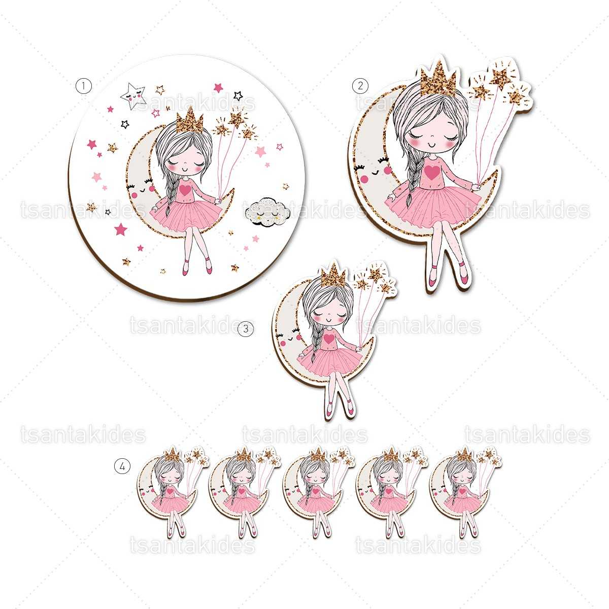 ΣΕΤ ΛΑΜΠΑΔΑΣ/ΚΟΥΤΙΟΥ/ΛΑΔΟΣΕΤ-TS455 - 8 Τεμάχια