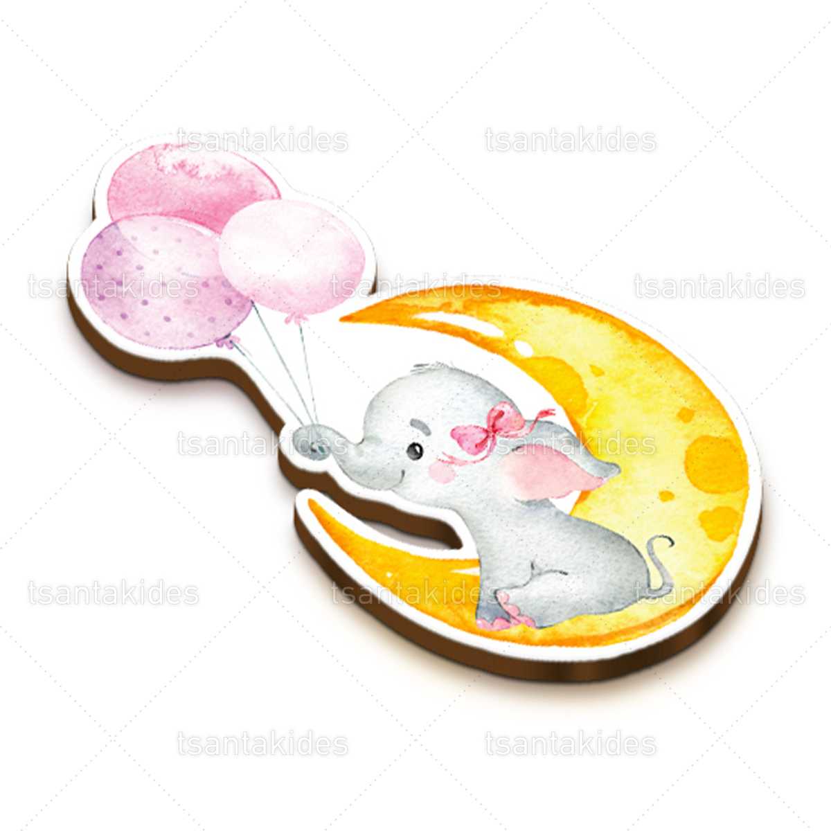 ΞΥΛΙΝΟ ΜΠΟΜΠΟΝΙΕΡΑΣ – TS265-1 ΡΟΖ ΕΛΕΦΑΝΤΑΚΙ