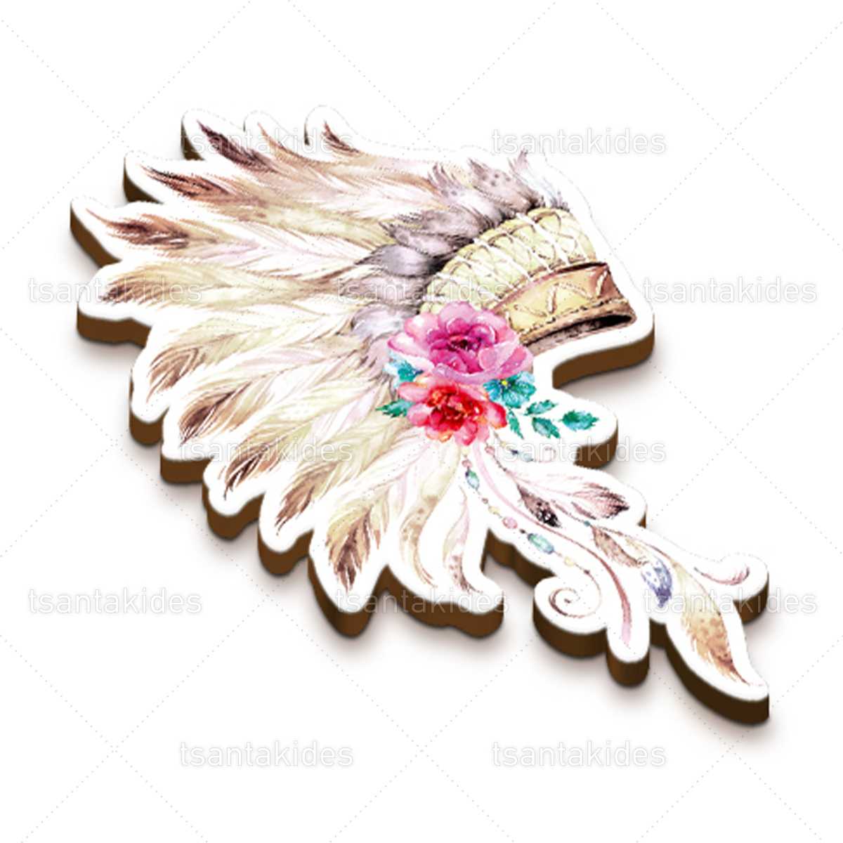 ΞΥΛΙΝΟ ΜΠΟΜΠΟΝΙΕΡΑΣ – TS266-2 INDIAN BOHO (girl)