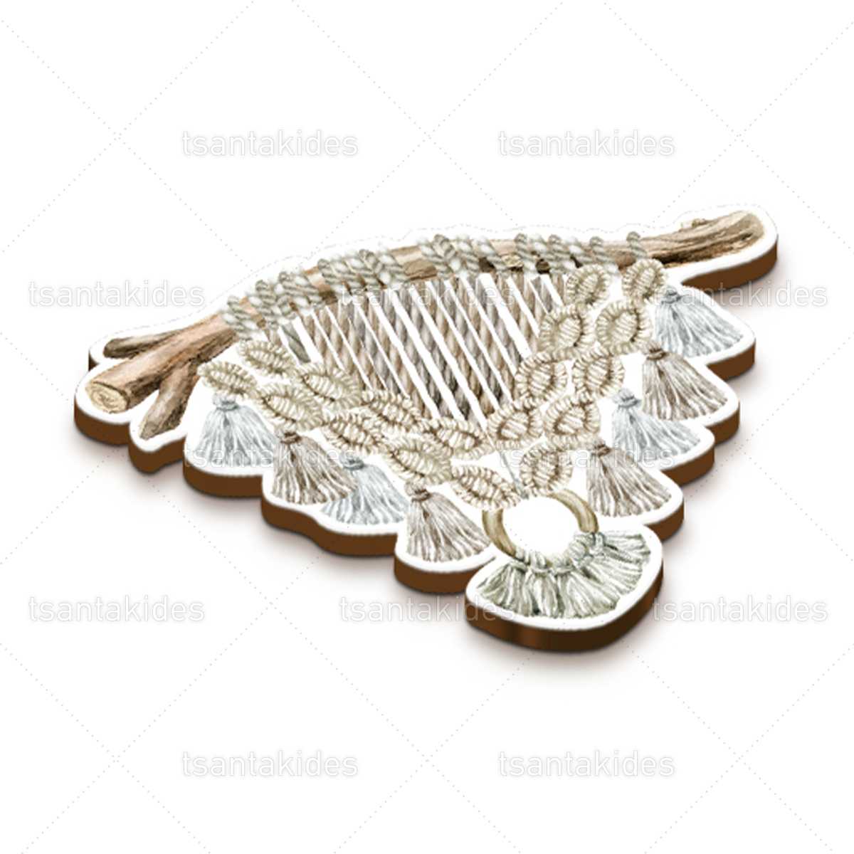 ΞΥΛΙΝΟ ΜΠΟΜΠΟΝΙΕΡΑΣ – TS284-2 ΔΙΔΥΜΑ INDIAN