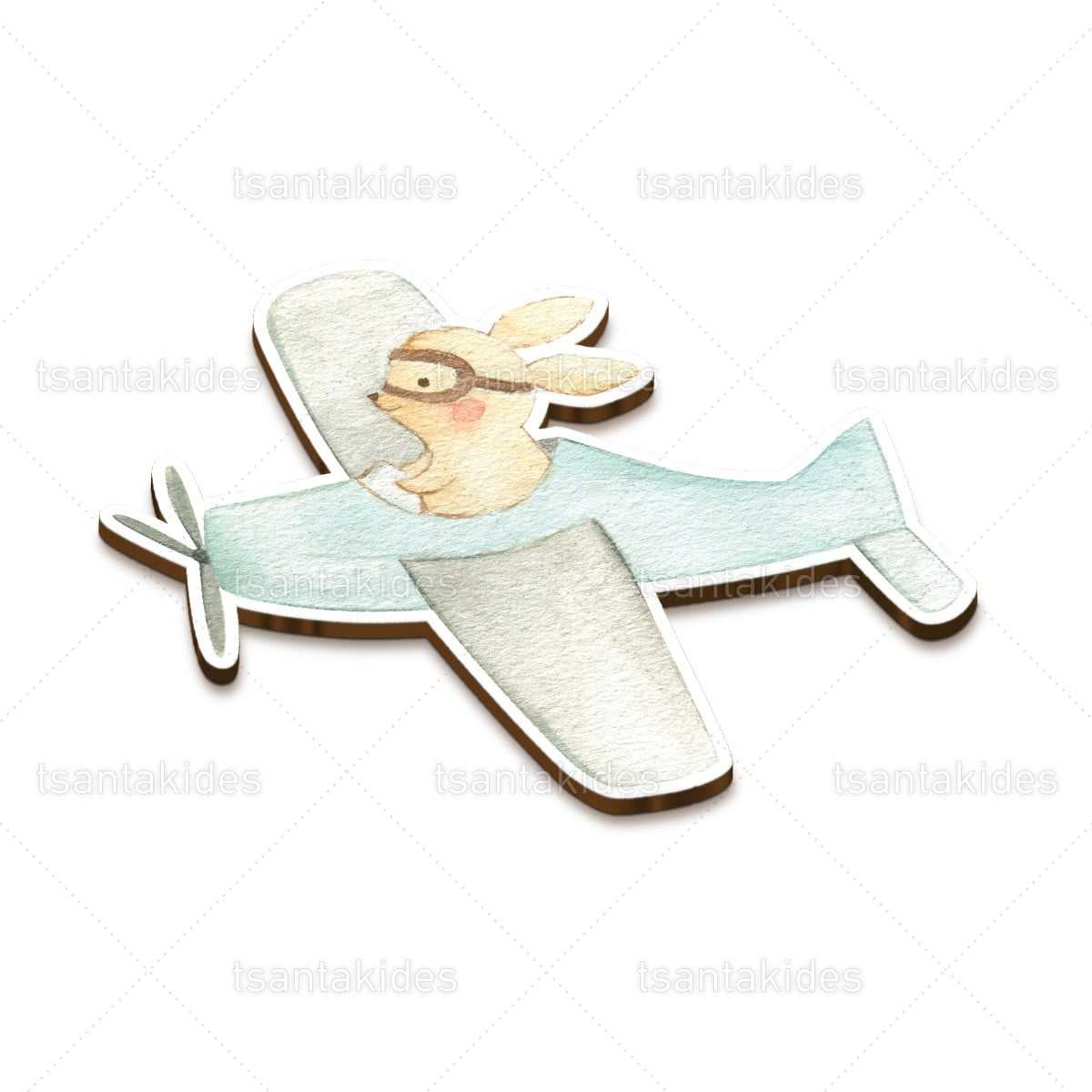 ΞΥΛΙΝΟ ΔΙΑΚΟΣΜΗΤΙΚΟ ΜΠΟΜΠΟΝΙΕΡΑΣ – TS558-1 RABBIT FLYING