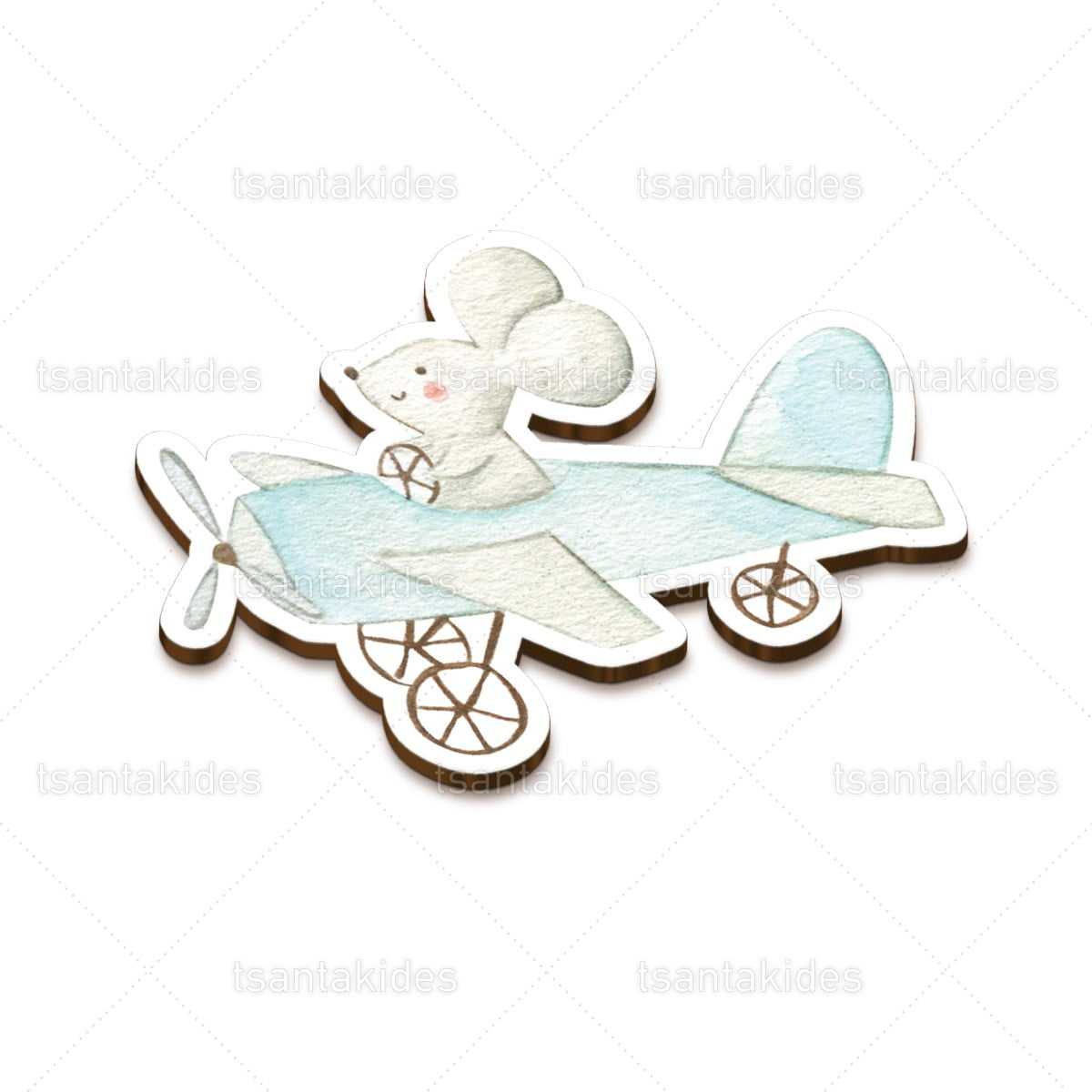 ΞΥΛΙΝΟ ΔΙΑΚΟΣΜΗΤΙΚΟ ΜΠΟΜΠΟΝΙΕΡΑΣ – TS558-2 MOUSE FLYING