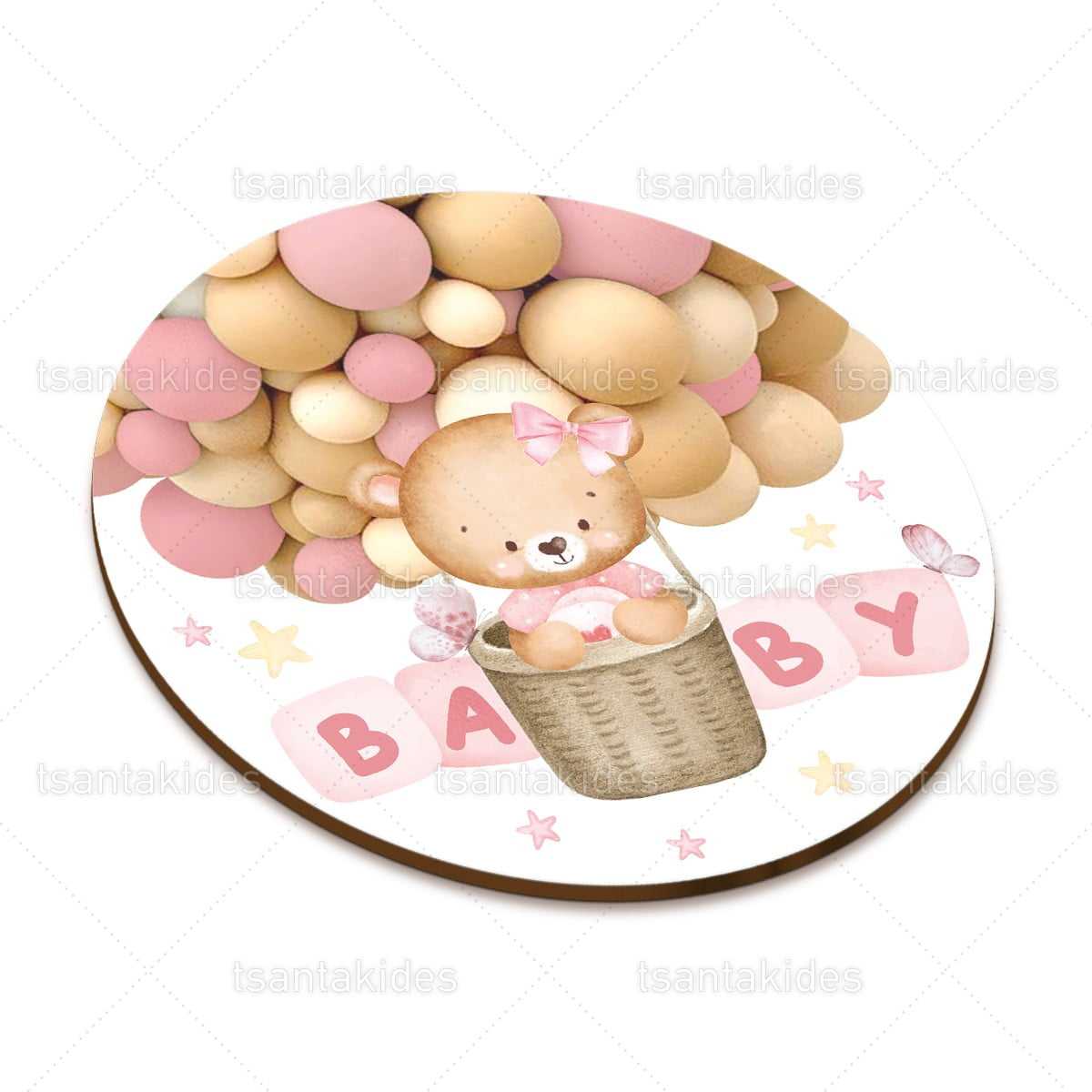 ΞΥΛΙΝΟ ΔΙΑΚΟΣΜΗΤΙΚΟ ΜΠΟΜΠΟΝΙΕΡΑΣ – TS578-3 TEDDY BEAR BALLOONS