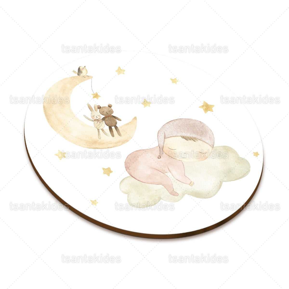 ΞΥΛΙΝΟ ΔΙΑΚΟΣΜΗΤΙΚΟ ΜΠΟΜΠΟΝΙΕΡΑΣ – TS593-3 SLEEPING BABIES
