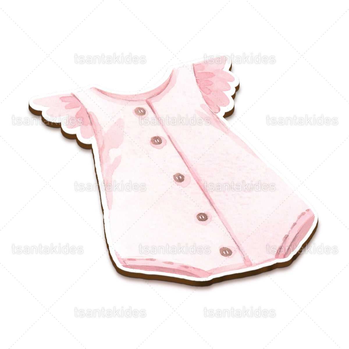 ΞΥΛΙΝΟ ΔΙΑΚΟΣΜΗΤΙΚΟ ΜΠΟΜΠΟΝΙΕΡΑΣ – TS596-1 GIRL NURSERY CLOTHES