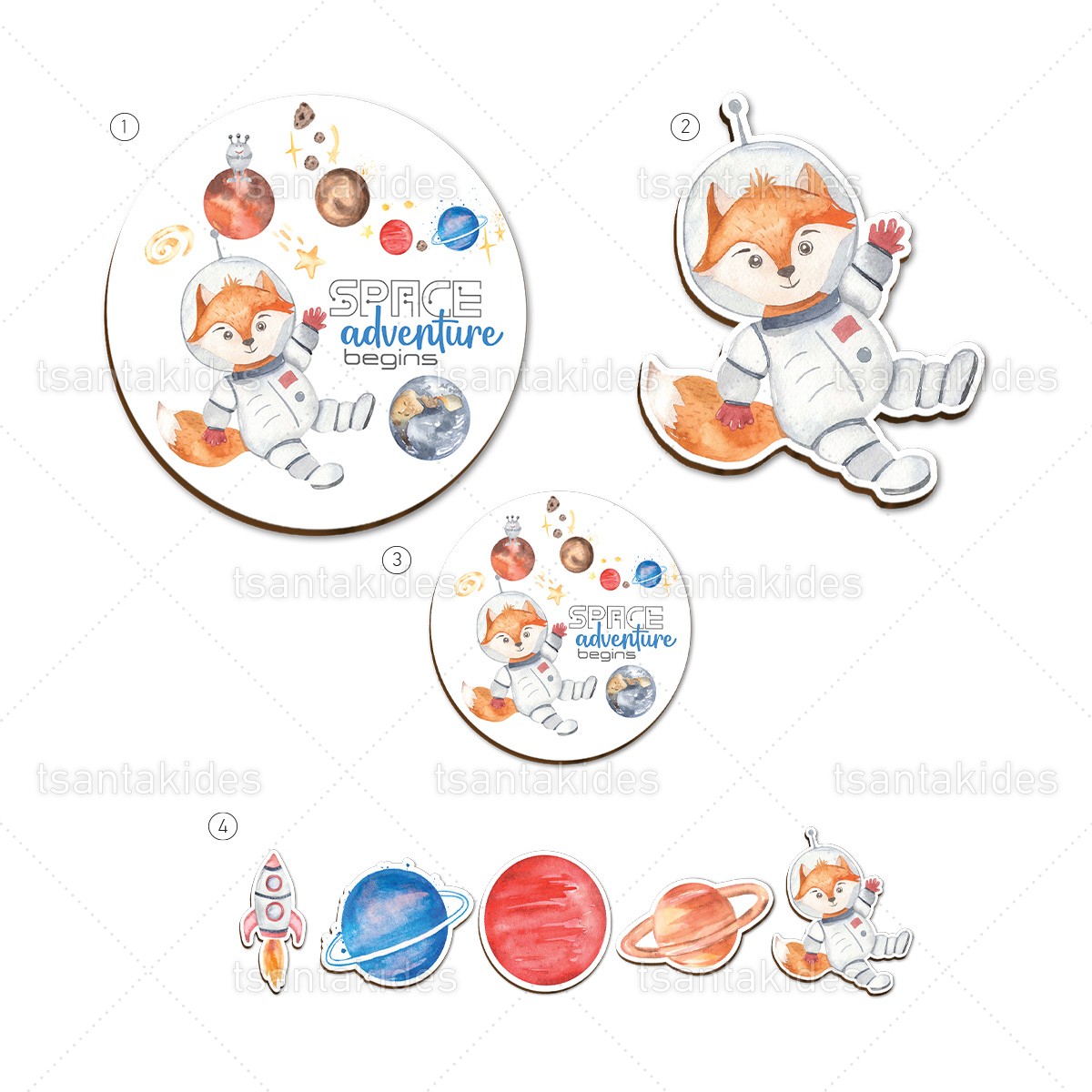 ΣΕΤ ΛΑΜΠΑΔΑΣ/ΚΟΥΤΙΟΥ/ΛΑΔΟΣΕΤ-TS563 - 8 Τεμάχια