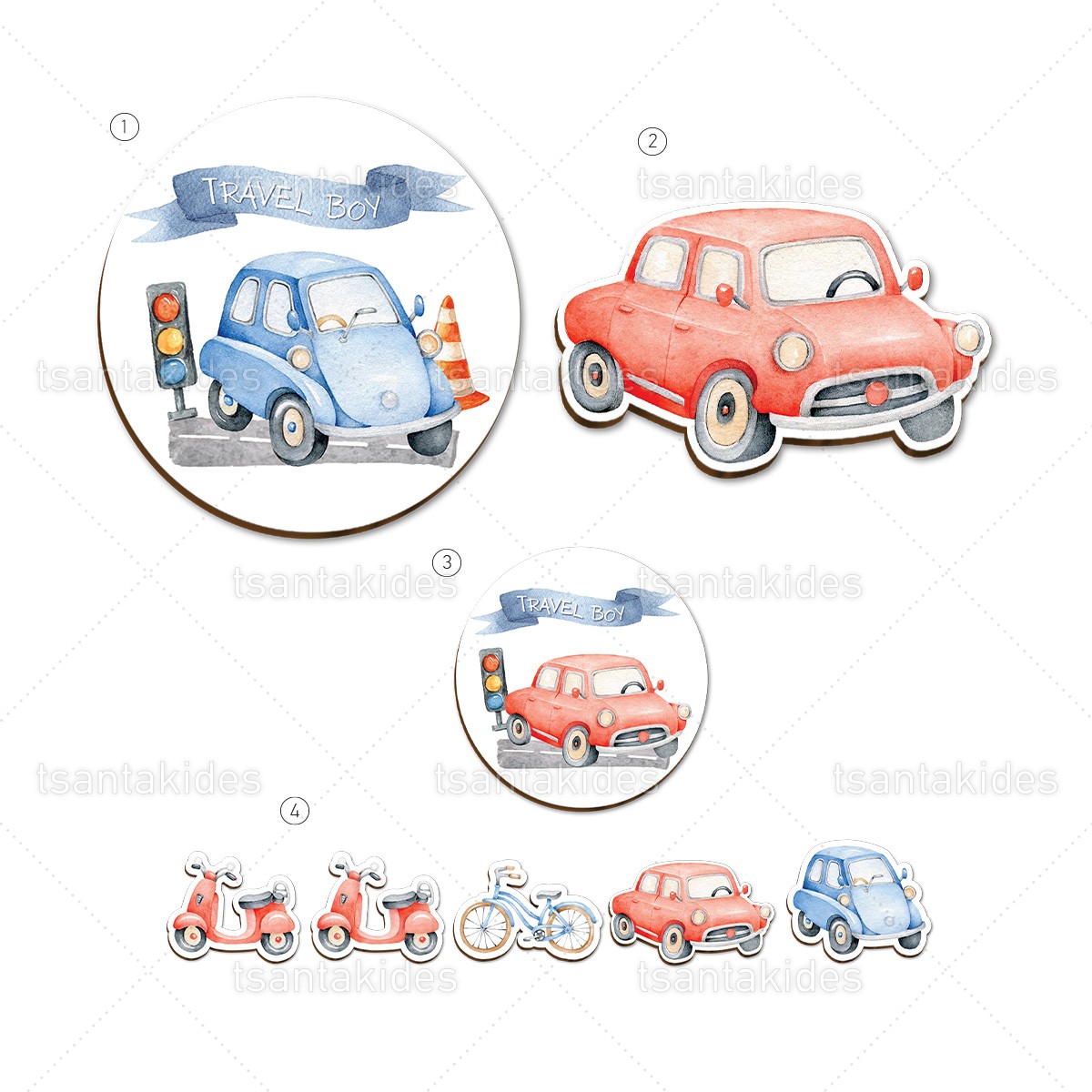 ΣΕΤ ΛΑΜΠΑΔΑΣ/ΚΟΥΤΙΟΥ/ΛΑΔΟΣΕΤ-TS567 - 8 Τεμάχια