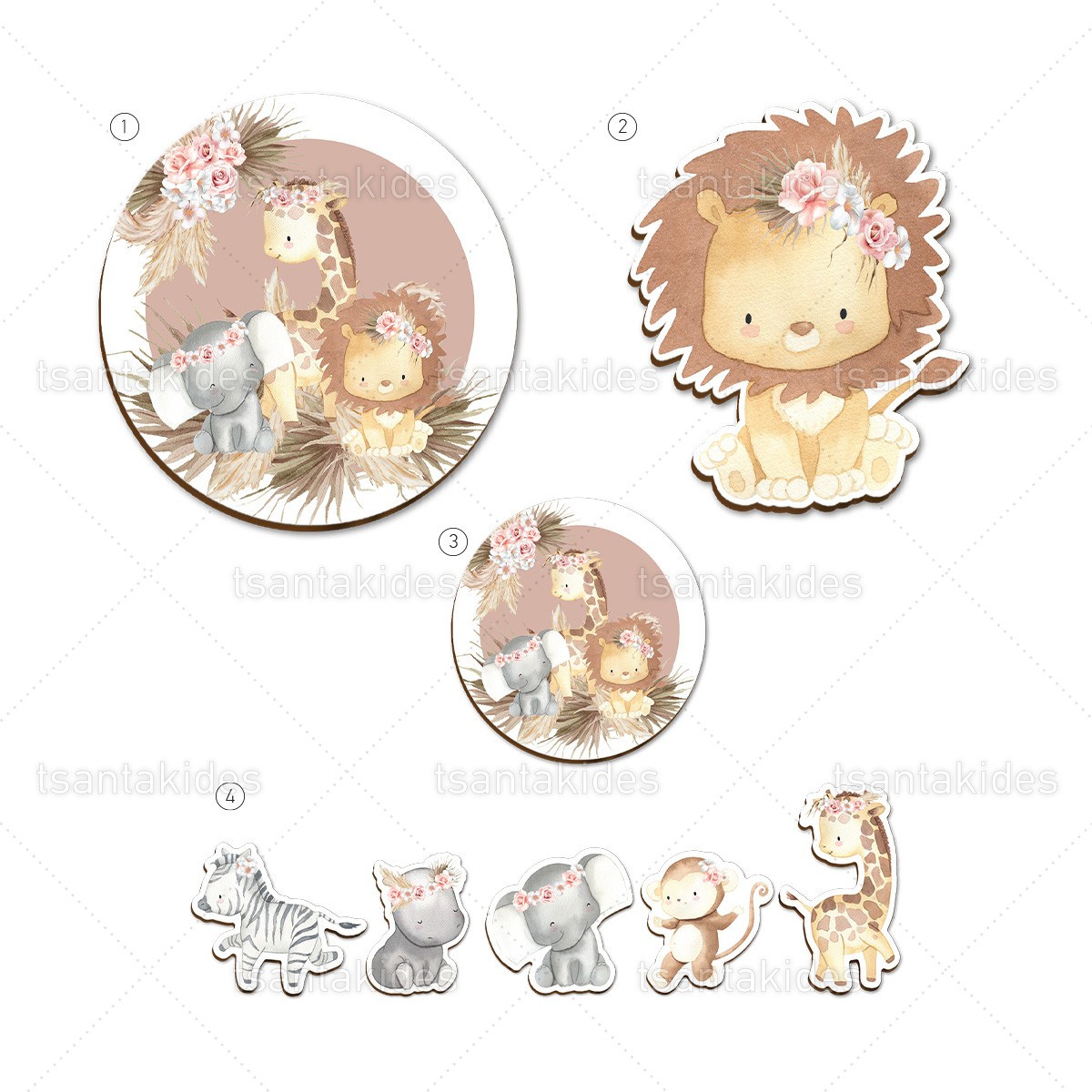 ΣΕΤ ΛΑΜΠΑΔΑΣ/ΚΟΥΤΙΟΥ/ΛΑΔΟΣΕΤ-TS576 - 8 Τεμάχια