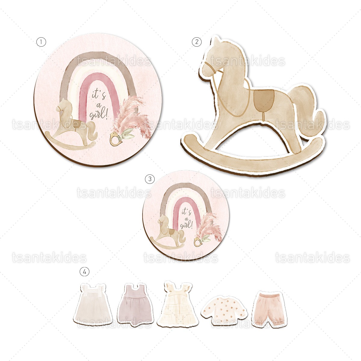 ΣΕΤ ΛΑΜΠΑΔΑΣ/ΚΟΥΤΙΟΥ/ΛΑΔΟΣΕΤ-TS579 - 8 Τεμάχια