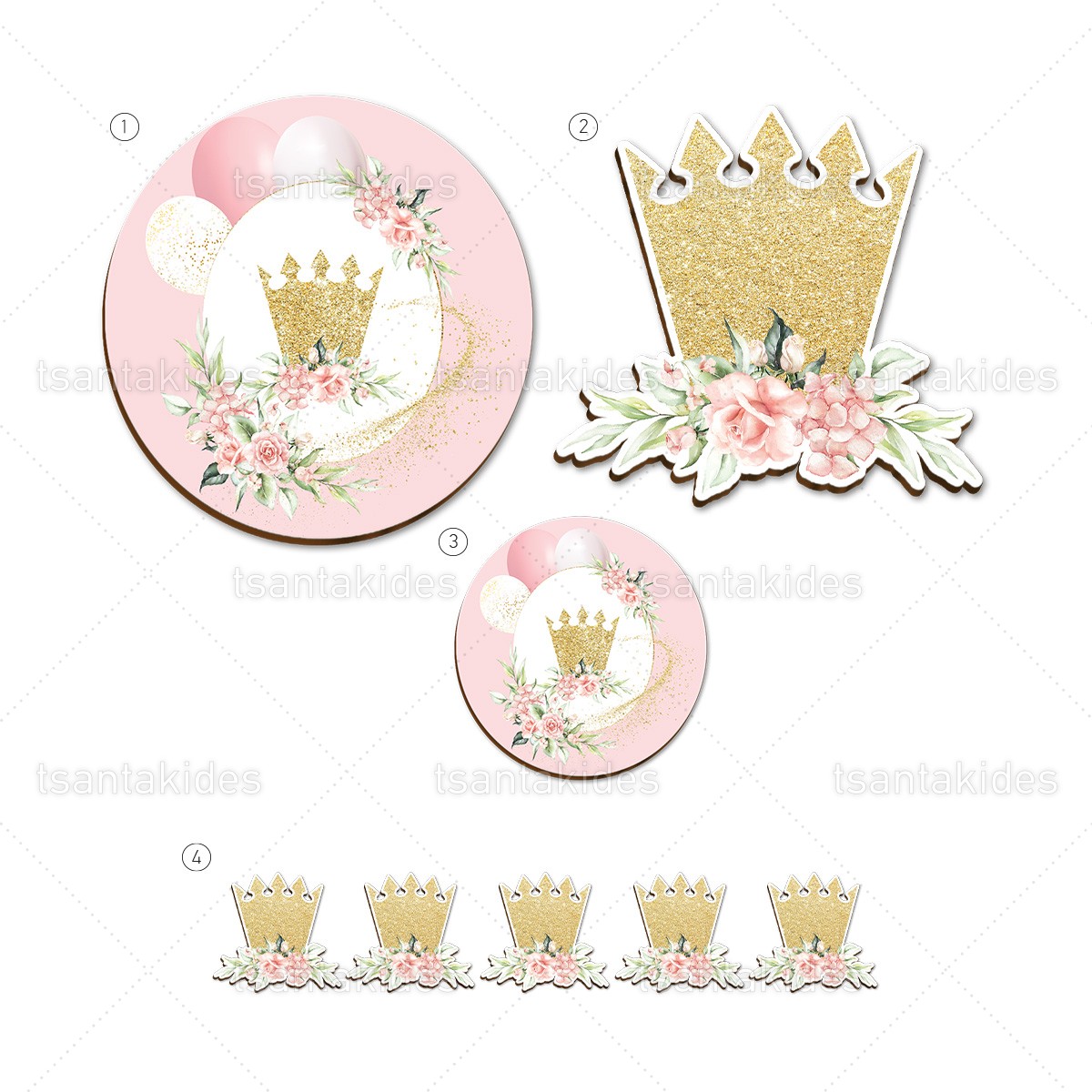 ΣΕΤ ΛΑΜΠΑΔΑΣ/ΚΟΥΤΙΟΥ/ΛΑΔΟΣΕΤ-TS583 - 8 Τεμάχια