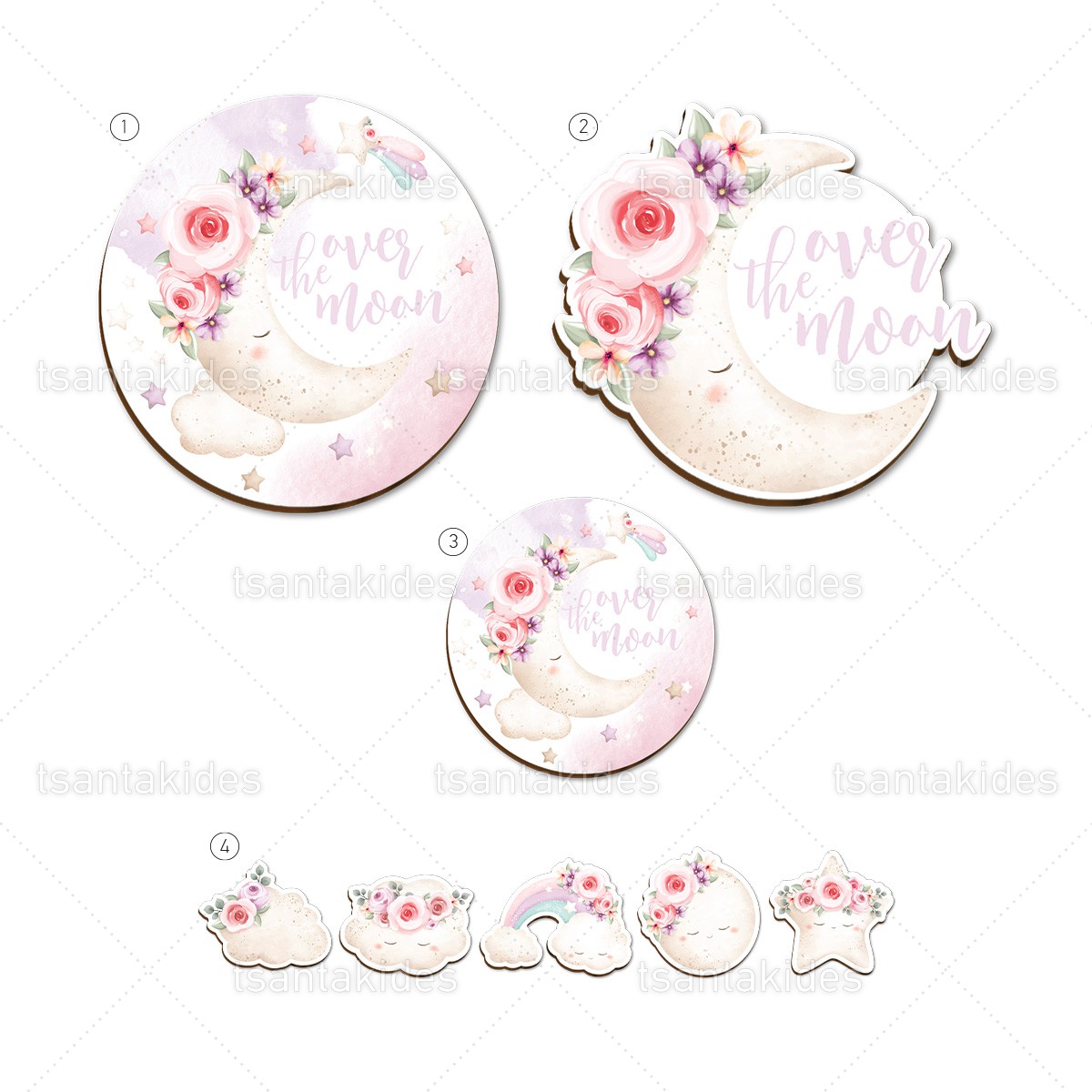 ΣΕΤ ΛΑΜΠΑΔΑΣ/ΚΟΥΤΙΟΥ/ΛΑΔΟΣΕΤ-TS584 - 8 Τεμάχια