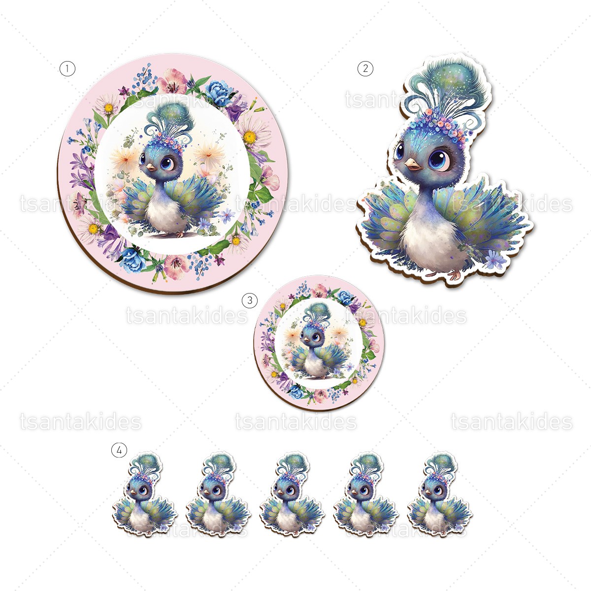 ΣΕΤ ΛΑΜΠΑΔΑΣ/ΚΟΥΤΙΟΥ/ΛΑΔΟΣΕΤ-TS586 - 8 Τεμάχια