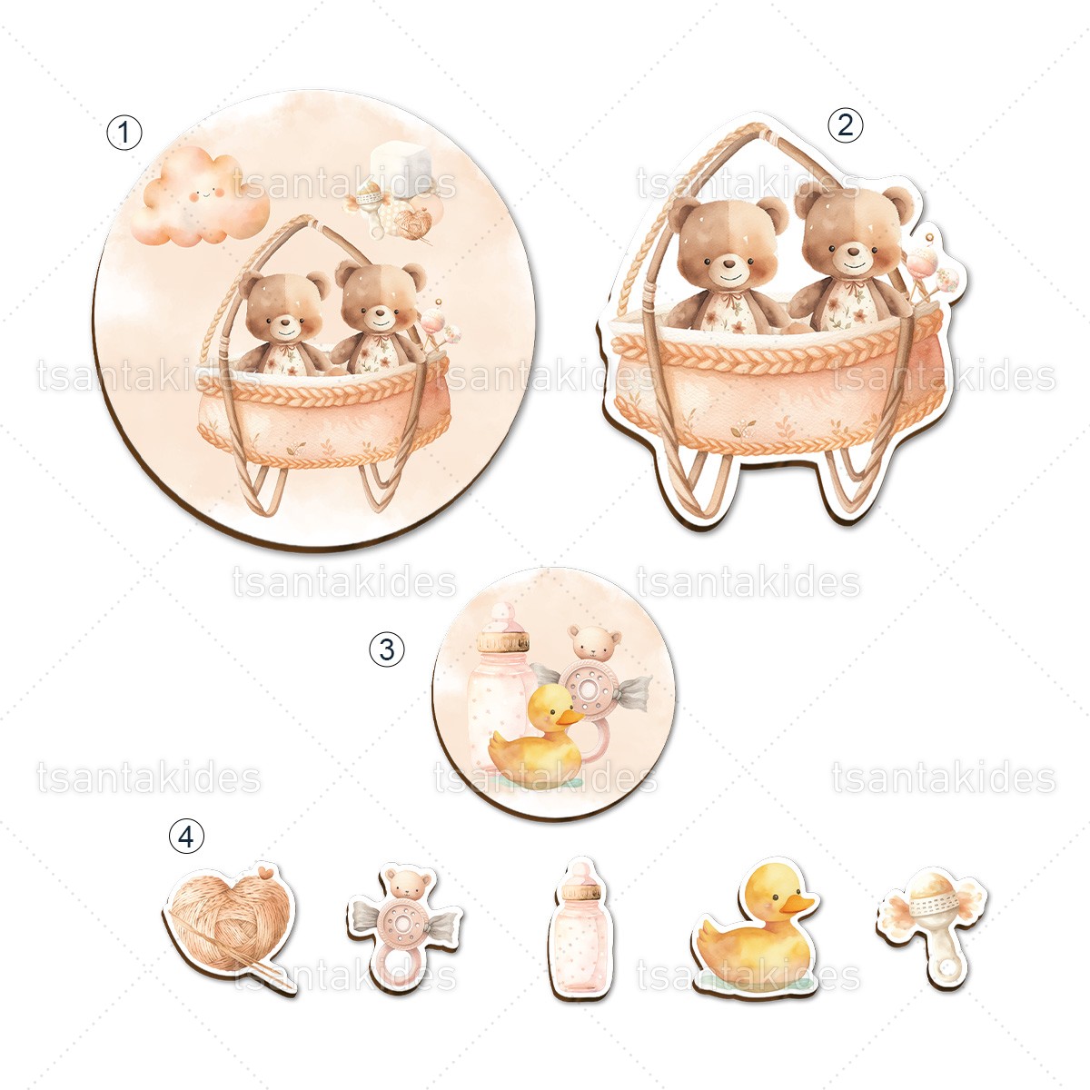 ΣΕΤ ΛΑΜΠΑΔΑΣ/ΚΟΥΤΙΟΥ/ΛΑΔΟΣΕΤ-TS784