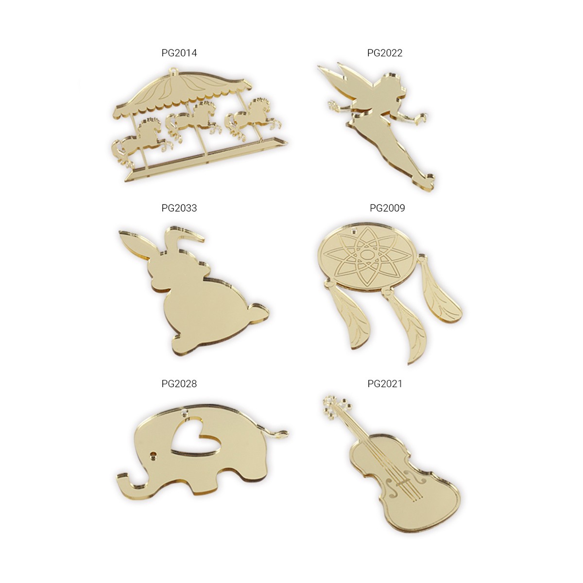 PLEXIGLASS ΔΙΑΚΟΣΜΗΤΙΚΑ ΛΑΜΠΑΔΑΣ – SET3