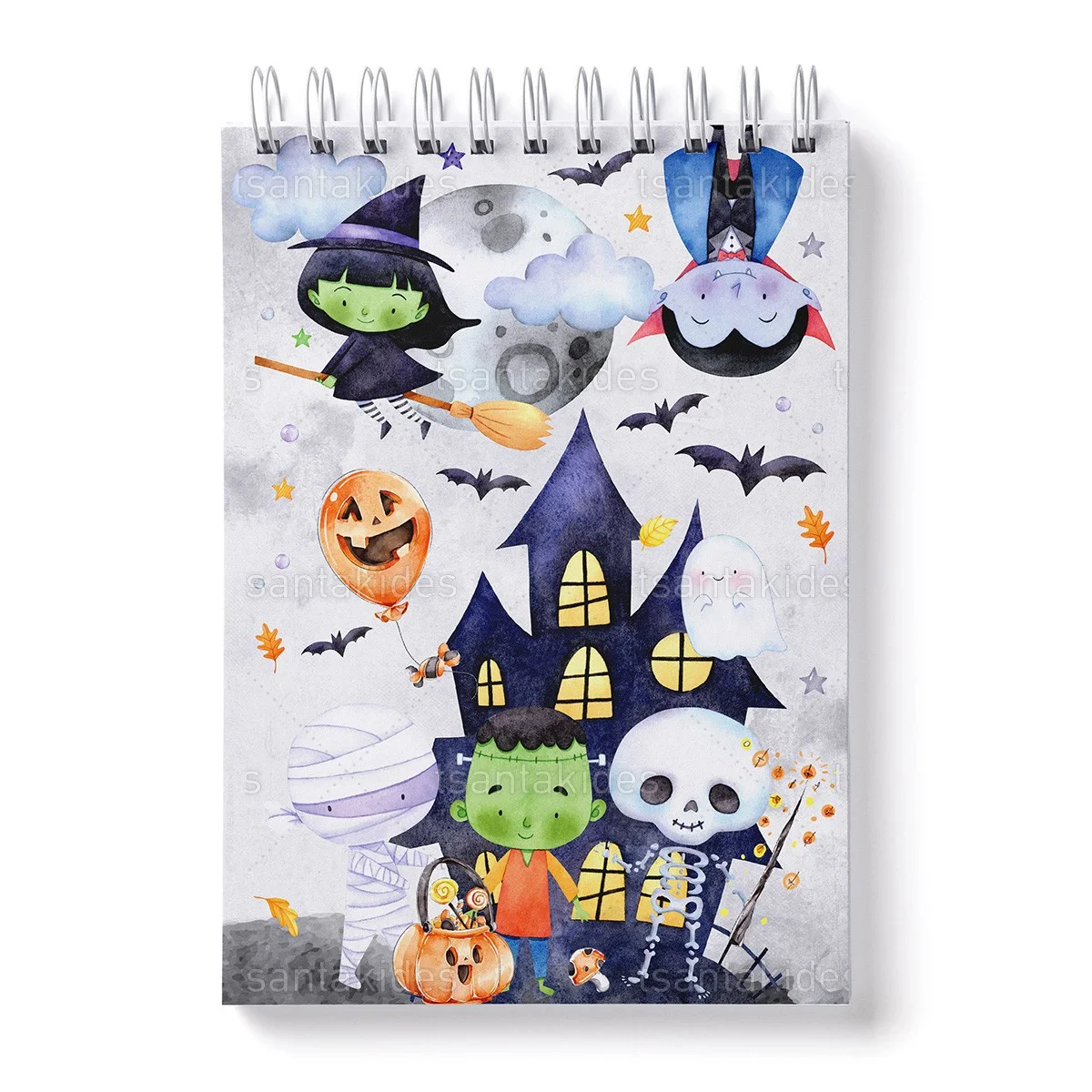 ΜΠΛΟΚΑΚΙ ΖΩΓΡΑΦΙΚΗΣ / ΣΗΜΕΙΩΜΑΤΑΡΙΟ – TS512 HALLOWEEN