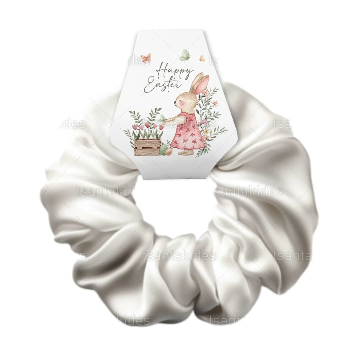 ΧΑΡΤΙΝΗ ΕΤΙΚΕΤΑ ΓΙΑ SCRUNCHIE – BO44045 EASTER