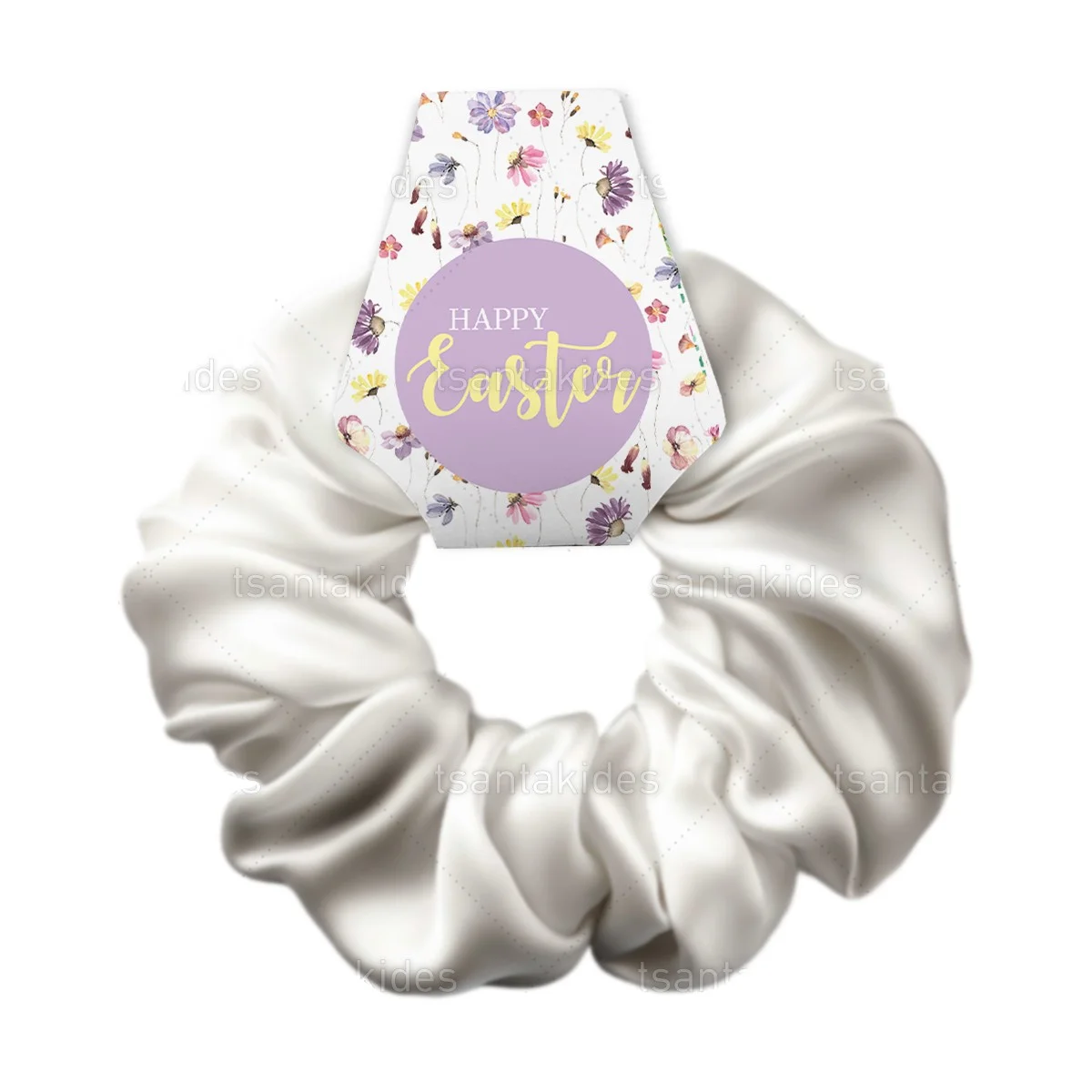ΧΑΡΤΙΝΗ ΕΤΙΚΕΤΑ ΓΙΑ SCRUNCHIE – TS657 EASTER