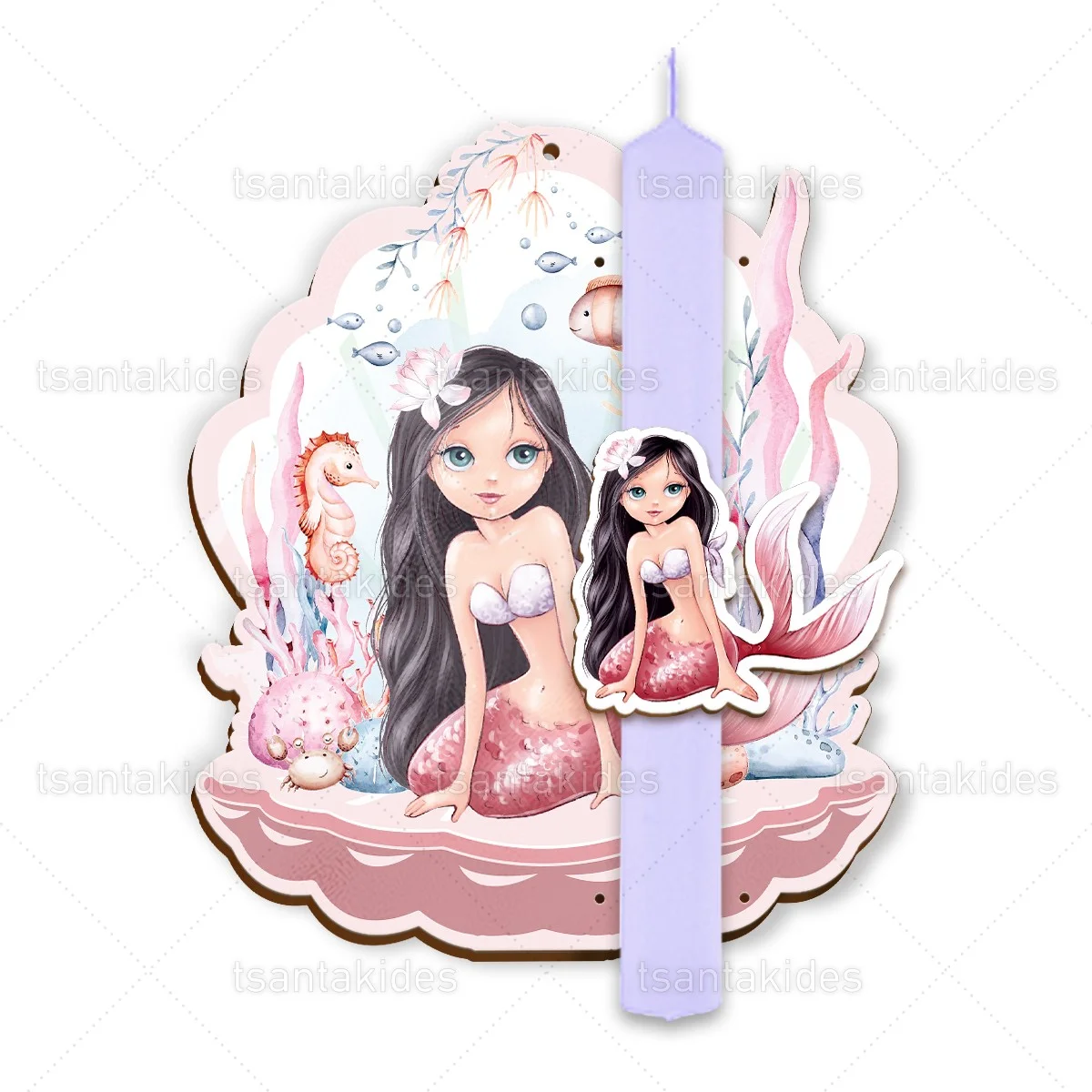 ΞΥΛΙΝΗ ΠΛΑΤΗ & ΔΙΑΚΟΣΜΗΤΙΚΟ ΛΑΜΠΑΔΑΣ – TS580