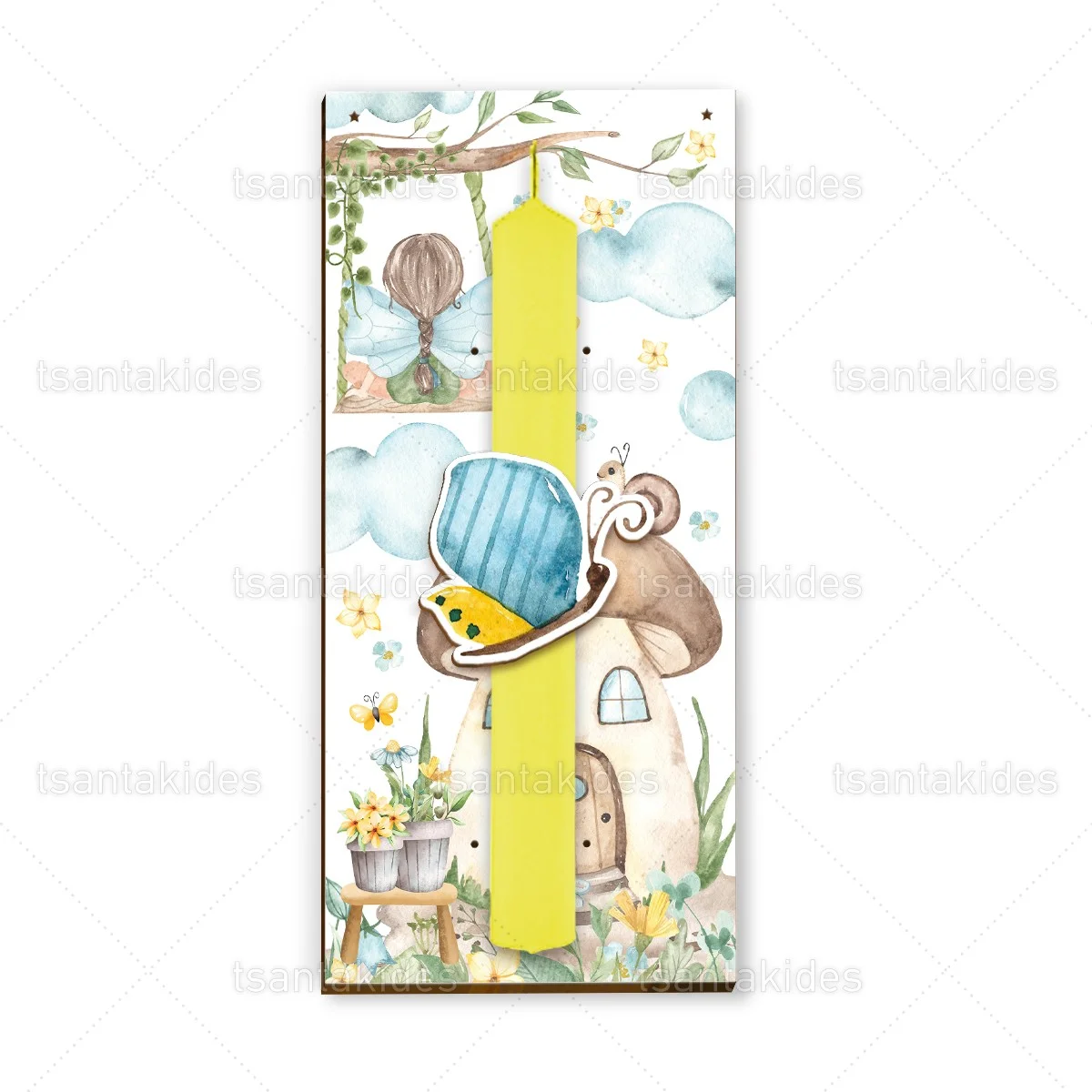 ΞΥΛΙΝΗ ΠΛΑΤΗ & ΔΙΑΚΟΣΜΗΤΙΚΟ ΛΑΜΠΑΔΑΣ – TS582