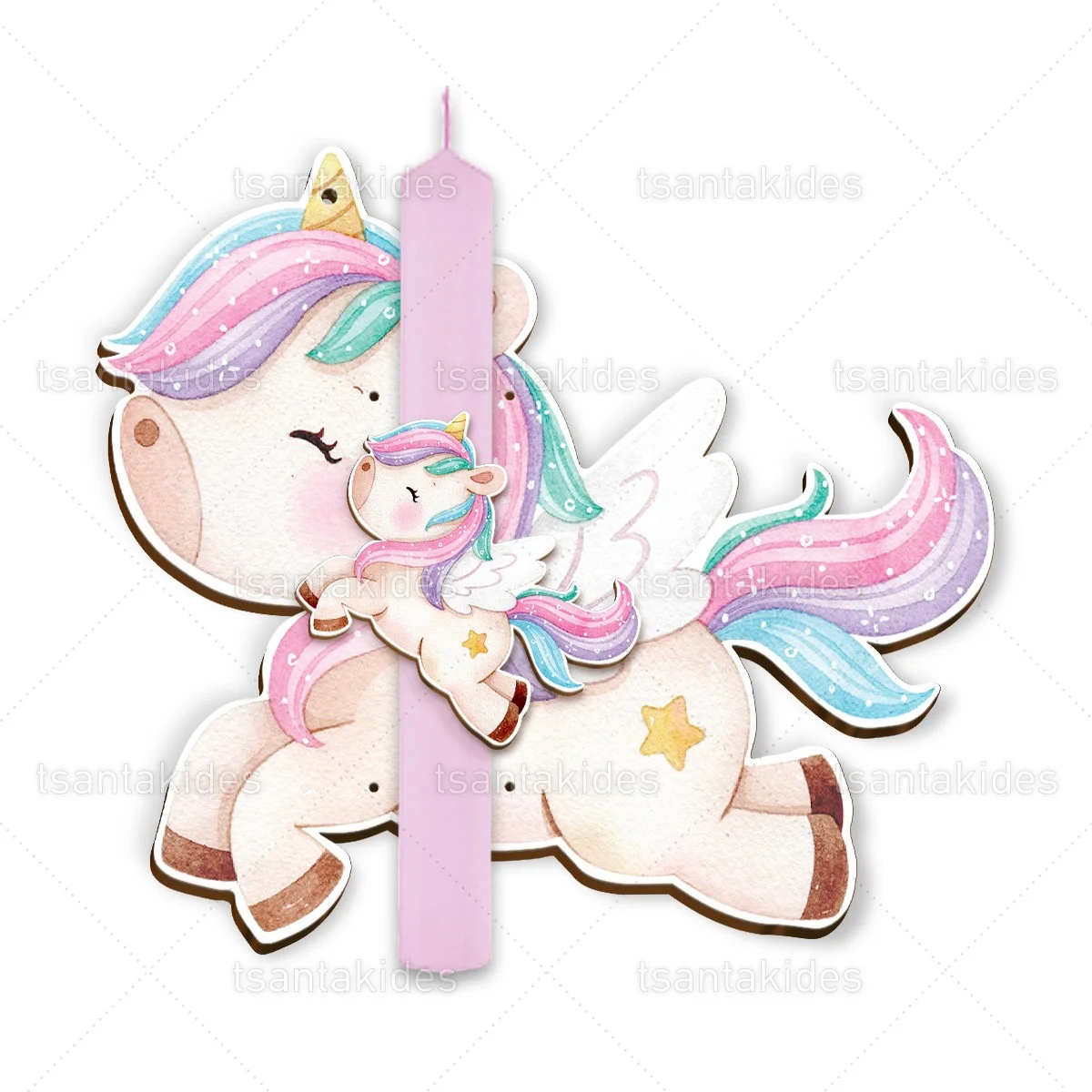 ΞΥΛΙΝΗ ΠΛΑΤΗ & ΔΙΑΚΟΣΜΗΤΙΚΟ ΛΑΜΠΑΔΑΣ – TS740