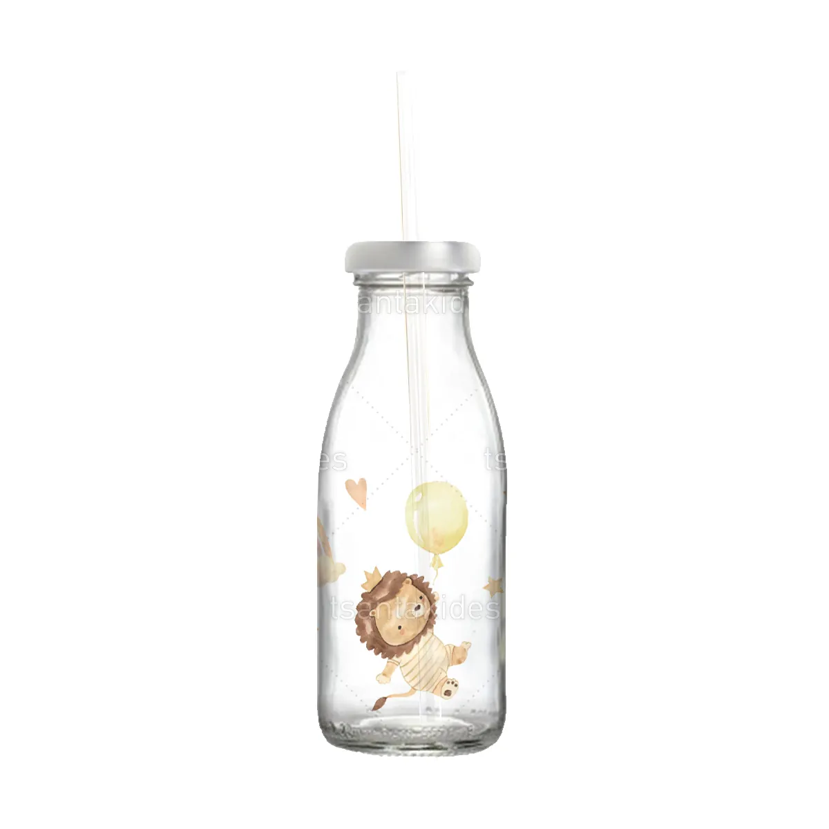 ΓΥΑΛΙΝΟ ΜΠΟΥΚΑΛΙ ΜΕ ΜΕΤΑΛΛΙΚΟ ΚΑΠΑΚΙ – TS758