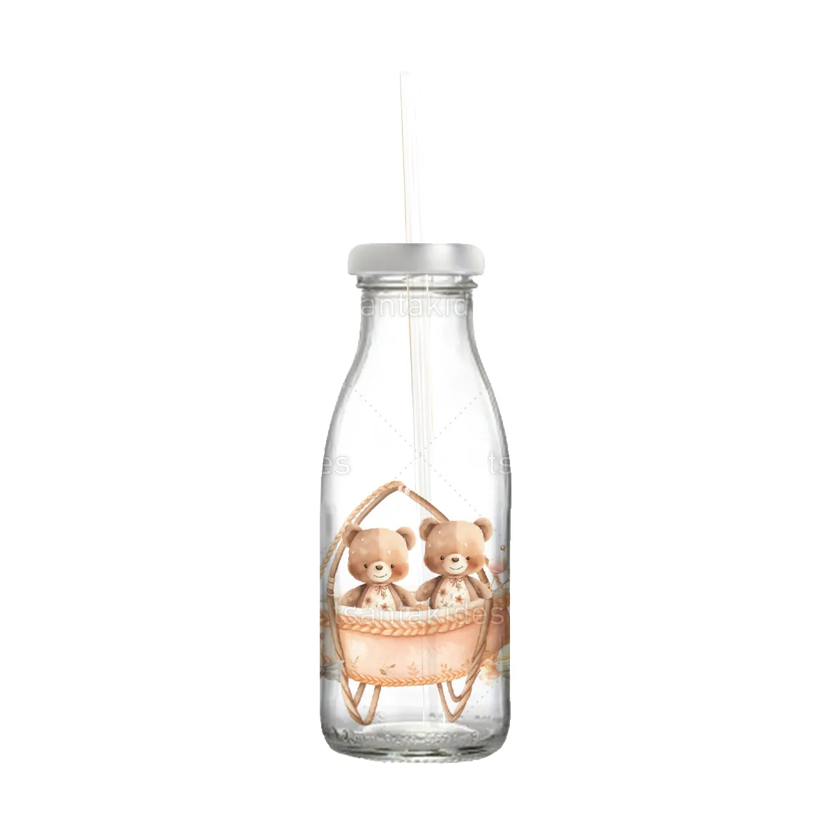 ΓΥΑΛΙΝΟ ΜΠΟΥΚΑΛΙ ΜΕ ΜΕΤΑΛΛΙΚΟ ΚΑΠΑΚΙ – TS784